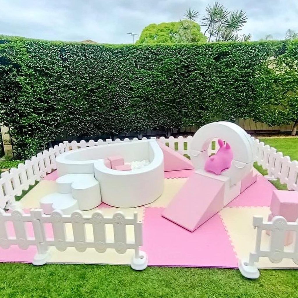 Pastel Pink Soft Play + Ball Pit Set